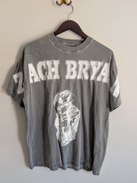 zach bryan Other - Zach Bryan T Shirt, Grey Size Large